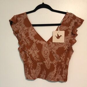 NEW Paper Crane Crop Top. Small